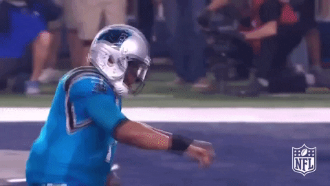 Keep Pounding Carolina Panthers GIF by NFL - Find & Share on GIPHY