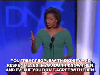 And Even If You Don'T Agree With Them Michelle Obama GIF by Obama