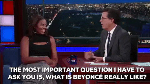 Michelle Obama Beyonce GIF by Obama - Find & Share on GIPHY