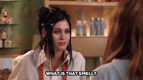 Lizzy Caplan Smell GIF - Find & Share on GIPHY