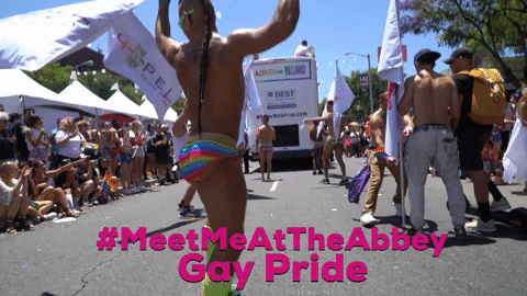 jesus gay pride gif