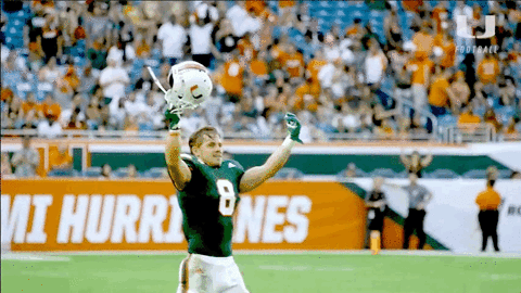College Football GIF by Miami Hurricanes