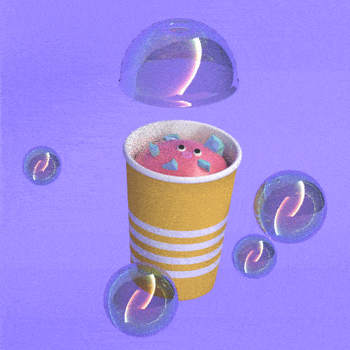 3D Bubbles GIF by mushbuh Find & Share on GIPHY