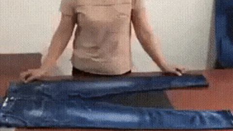Jeans Folding Trick