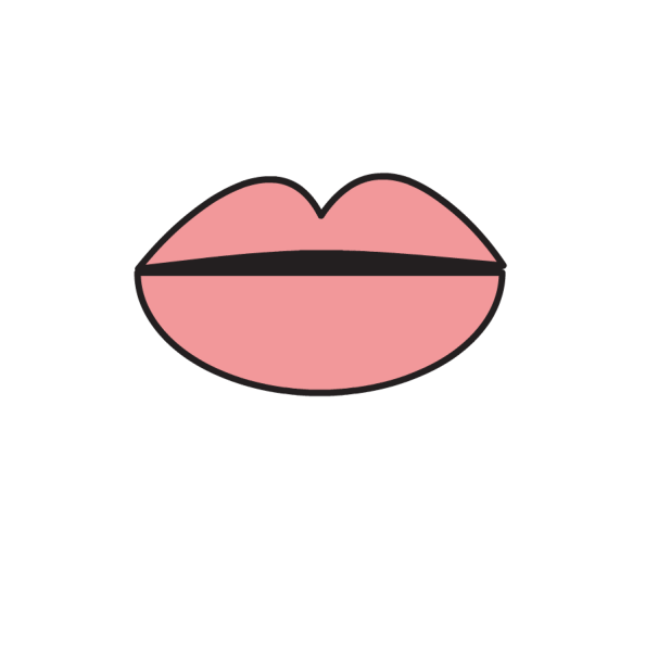 Lips Mouth Sticker by Carolyn Figel for iOS & Android GIPHY