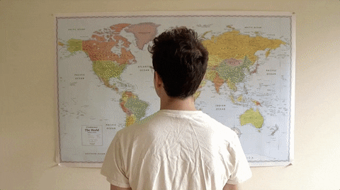 World Travel GIF by Topshelf Records - Find & Share on GIPHY