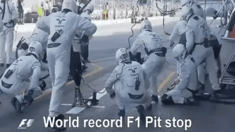 World Record F1 Pit Shop