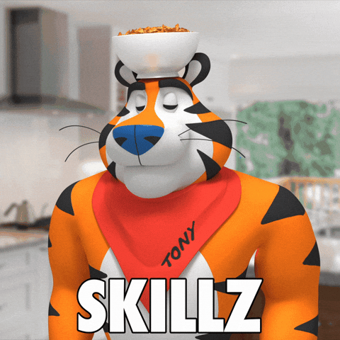 Tony The Tiger Skills GIF by Frosted Flakes