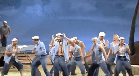 South Pacific GIF by Official London Theatre - Find & Share on GIPHY