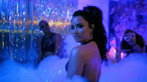 Sorry Not Sorry Bubble Bath GIF by Demi Lovato
