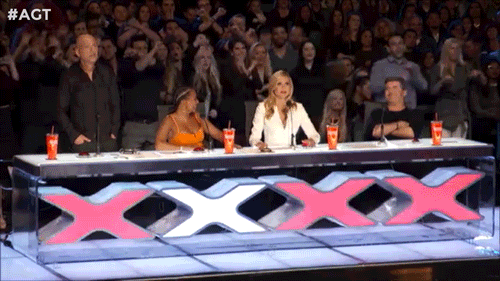 Image result for judges of america's got talent gif