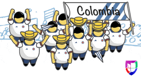 Copa America Colombia GIF by Univision Noticias - Find & Share on GIPHY