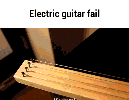 Electric Guitar in funny gifs
