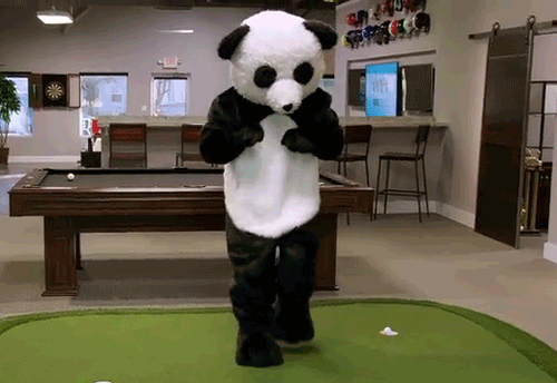 Dancing panda gif