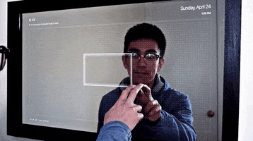 smart mirror animated GIF