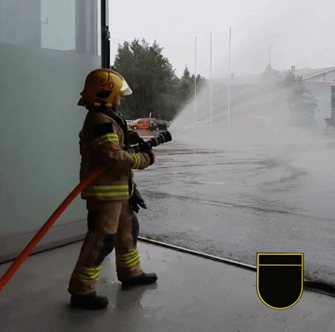 Water Firefighter GIF by Stadinbrankkari - Find & Share on GIPHY