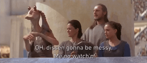 Cant Look The Phantom Menace GIF by Star Wars - Find & Share on GIPHY