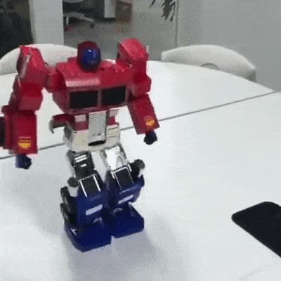 The real transformer toy in wow gifs