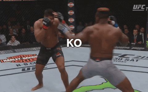 Francis Ngannou vs Overeem KO (GIF) | Sherdog Forums | UFC ...