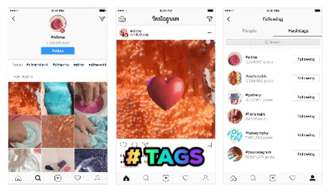Follow Hashtag on Instagram in your main feed