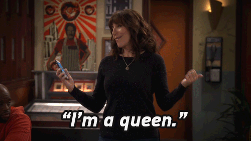 Superior Donuts Queen GIF by CBS - Find & Share on GIPHY