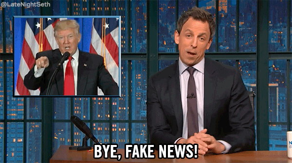 Donald Trump Goodbye GIF by Late Night with Seth Meyers - Find & Share on GIPHY