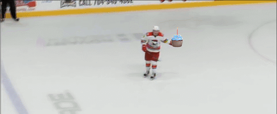 Happy Birthday Hockey GIF by Charlotte Checkers - Find & Share on GIPHY