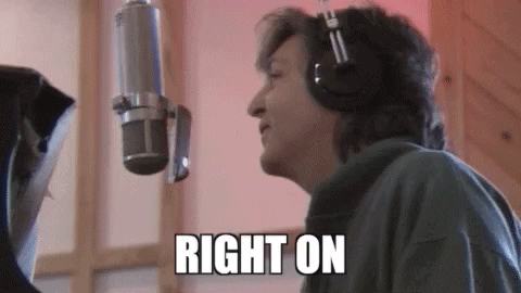 Right On Yes GIF by Paul McCartney - Find & Share on GIPHY
