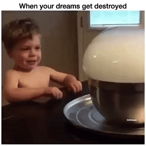Dreams Get Destroyed in funny gifs