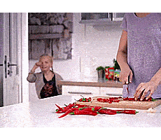 Chili Hands in funny gifs