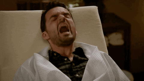 Jake Johnson Pain GIF by New Girl - Find & Share on GIPHY