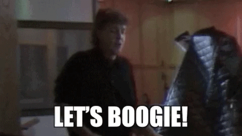 Image result for ready to boogie gif