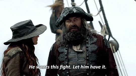 Season 4 Fight GIF by Black Sails