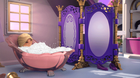 Image result for purple bath tub gif