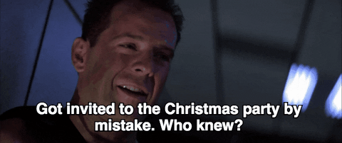 Será que eu fui convidado por engano para o Natal? - Bruce Willis 