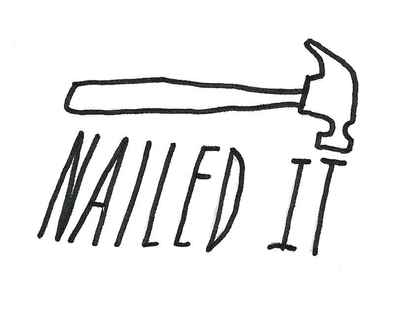Nailed It GIF by MailChimp Find & Share on GIPHY