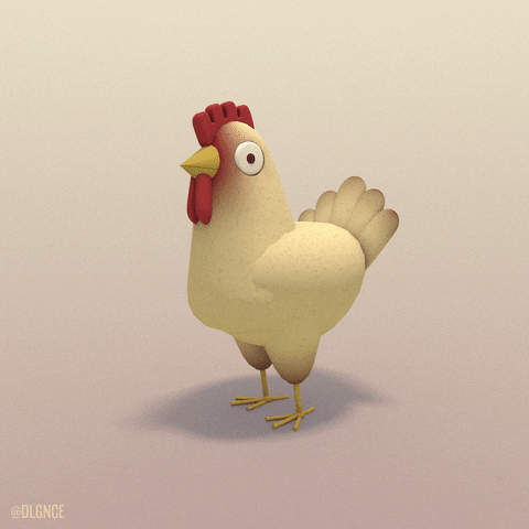 Chicken Eat GIF by DLGNCE - Find & Share on GIPHY