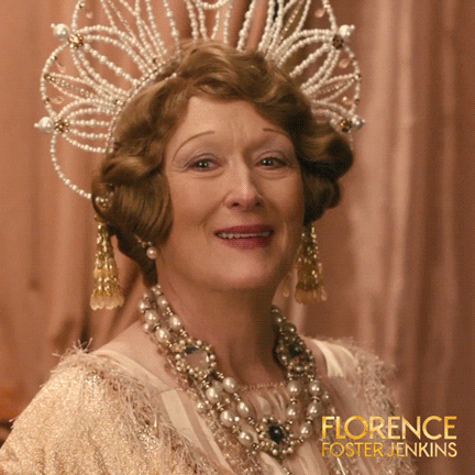 Image result for florence foster jenkins gif
