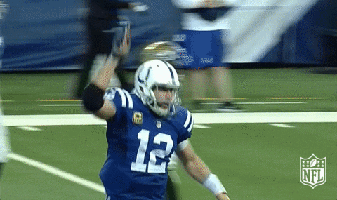 Andrew Luck Colts GIF by NFL - Find & Share on GIPHY