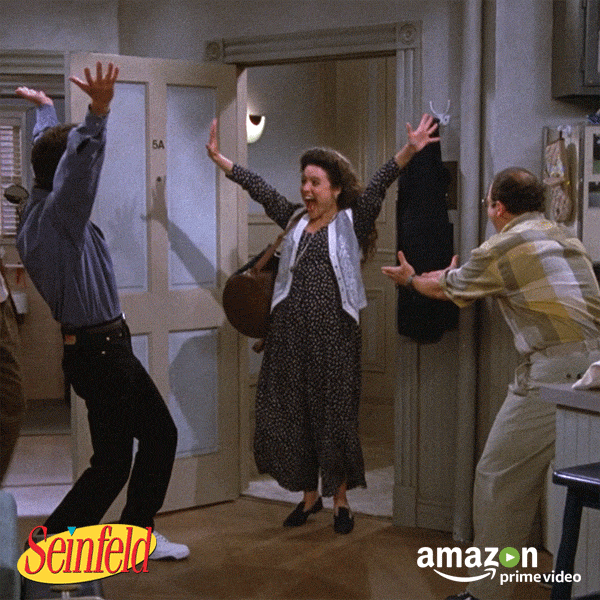 Seinfeld GIF by Amazon Prime Video UK