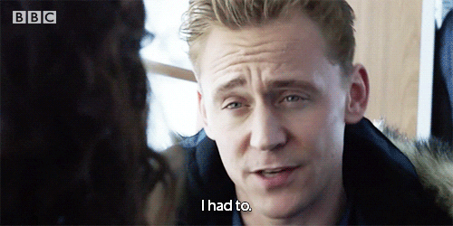 Tom Hiddleston I Had No Choice GIF by BBC