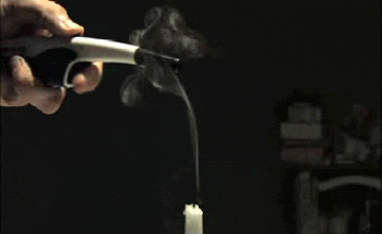 Relighting a Candle with Smoke