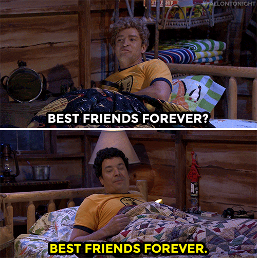 Meilleurs amis pour la vie !