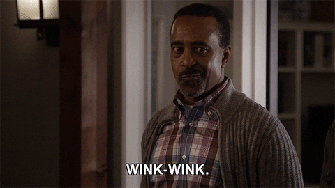 Tim Meadows Wink GIF by Son of Zorn