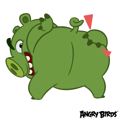 Bad Piggies Slap GIF by Angry Birds