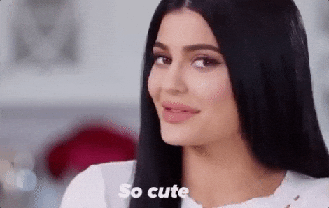 Resultado de imagem para kylie jenner gif cute