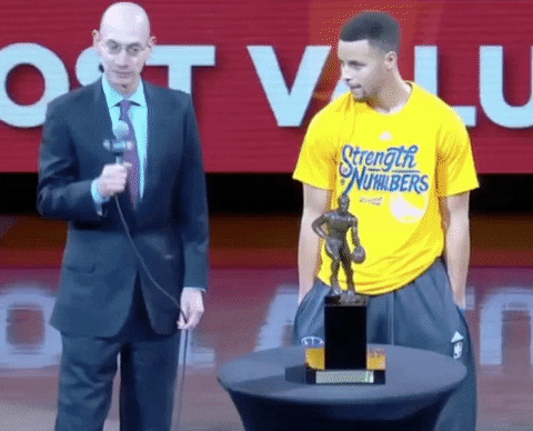 Left Hanging Steph Curry GIF
