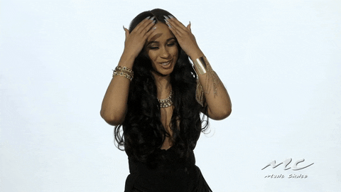 Cardi B Tongue GIF by Music Choice - Find & Share on GIPHY