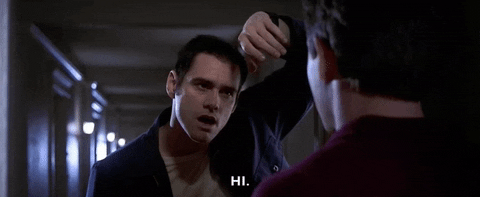 Jim Carrey Hello GIF - Find & Share on GIPHY