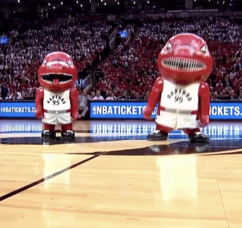 Gyrating Toronto Raptors GIF by NBA - Find & Share on GIPHY
